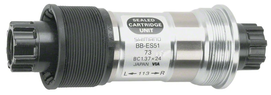 Shimano BB-ES51 Octalink V2 68x113mm BSA Bottom Bracket for Road & Mountain - Image 1 of 1