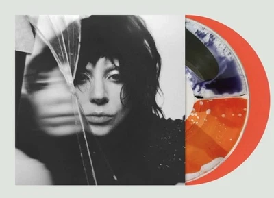 Lady Gaga MAYHEM Limited Split Orange and Black Liquid Vinyl SOLD OUT - Image 1 of 4