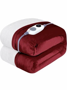 Westinghouse Heizdecke Decke weicher Flanell Sherpa 50”x60” (6 Heizstufen) - Bild 1 von 14