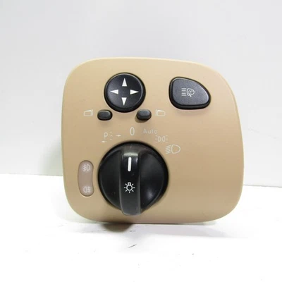 2001-2009 Mercedes-Benz C240 C CLASS Headlight Mirror Switch OEM Beige Tan - Image 1 of 4
