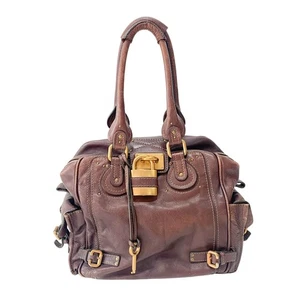 CHLOÉ Brown Leather X Large Paddington Tote Bag - Picture 1 of 22