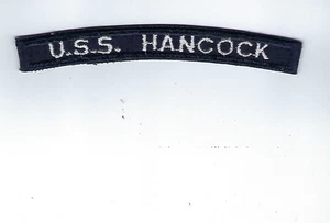 USS Hancock, US Navy "Rocker" - Picture 1 of 1