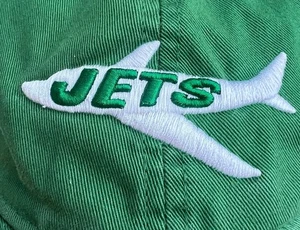New York Jets grün NFL Vintage Reebok Riemen hinten Football Mütze/Kappe Einheitsgröße - Bild 1 von 11
