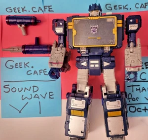 Transformers Dramatic Capture Nemesis Bridge MTME Soundwave G1 Pilot CUSTOM WFC - Picture 1 of 15