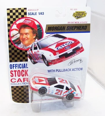 1:43 1992 Road Champs #21 Citgo Wood Brothers Ford Thunderbird Morgan Shepherd Foto 1 de 2