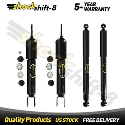 Front Rear Shock Absorber fits GMC Sierra 1500 4.3L 4WD 1999-2000 2003 2005-2006 - Image 1 of 4