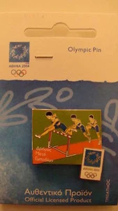 ATHLETIK ATHEN 2004 OLYMPIADE PIN HINDERNIS RASE - Bild 1 von 1