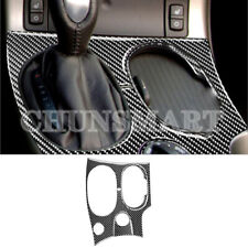 Carbon Fiber Console Gear Shift Panel Cover Trim For Chevrolet Corvette C6 05-09