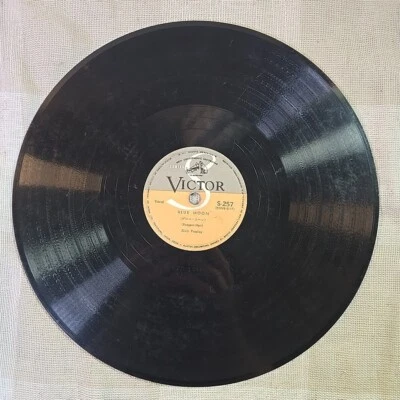 Super Rare Elvis Presley Record 78 Tutti Frutti / Blue Moon Japan Victor S257 - Image 1 of 4