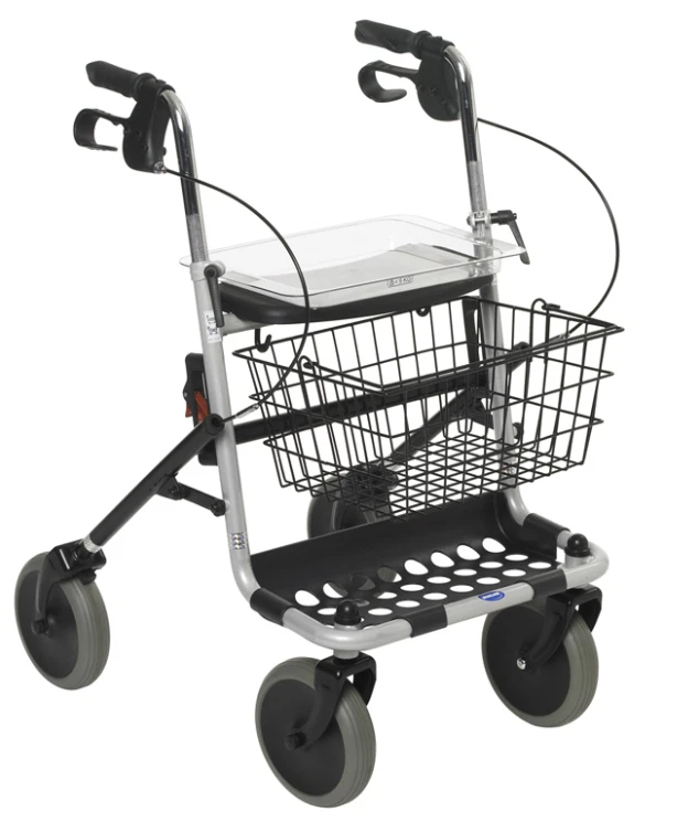 Leichtgewichtrollator Invacare Banjo faltbar leicht mit Korb Rollator Gehwagen - Bild 1 von 1