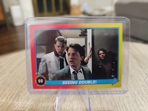 BACK TO THE FUTURE II CARD #69 SEEING DOUBLE - Picture 1 of 2