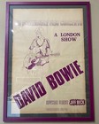 LOCANDINA POSTER DAVID BOWIE ORIGINAL 1971 Square Space Oddity Rare