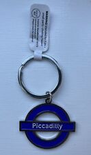 LONDON UNDERGROUND - TUBE - COLLECTABLE PICCADILLY LINE KEYRING - NEW