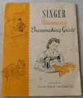 VINTAGE SINGER ILLUSTRATED DRESSMAKING GUIDE- 1950's