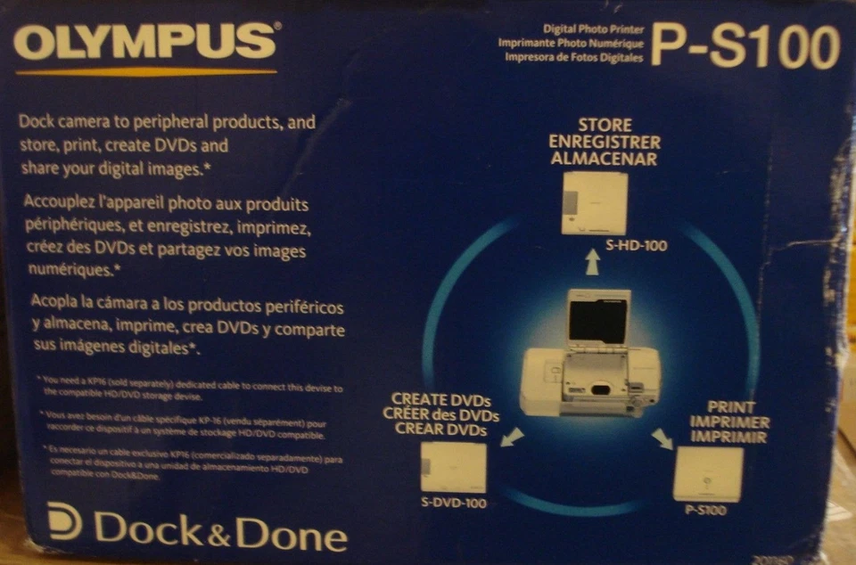 Olympus Camedia P-S100 Digital Photo Thermal Printer - Image 1 of 1