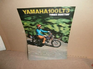 Original 1973 Yamaha 100LT3 Torque Induction 100 LT3 Motorcycle Sales Brochure - Picture 1 of 4
