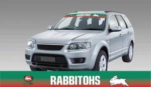 South Sydney Rabbitohs Logo NRL Car Windscreen Sun Visor Sticker Decal - Picture 1 of 1
