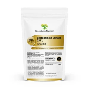 Comprimidos de sulfato de glucosamina 1000 mg - Alta resistencia, soporte articular y óseo - Imagen 1 de 10