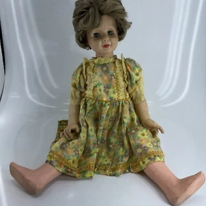 Vintage Unbranded Doll 36" Tall Plastic Creepy Haunted HomeMade Clothes - Bild 1 von 24