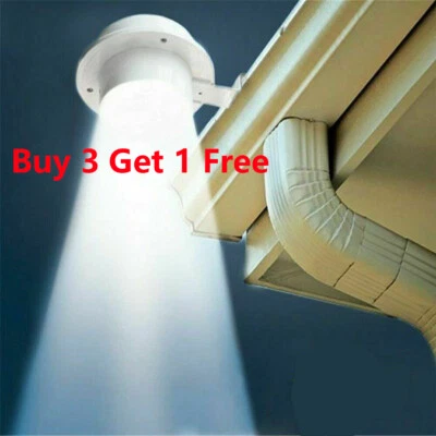 LED Solar Lights Wall Light Outdoor Garden Yard Pathway Fence Lamp Waterproof US - Image 1 of 4