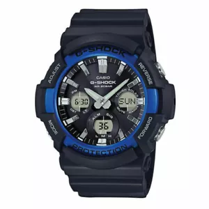 Casio G-Shock GAS100B-1A2 Ana-Digital Tough Solar LED Black IP Bezel Watch - Picture 1 of 1