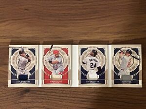 2022 National Treasures Timeless Treasures Booklet/25 Pujols Griffey AROD Thome