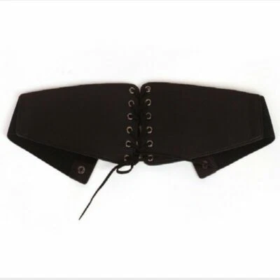 Ladies Lace Up Punk Waistband Stretchy Bandaged Belt Girdle Retro Corset Fashion - Image 1 of 4