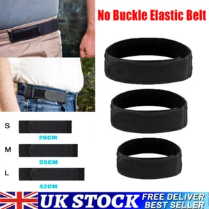 2x Belt Bro No Buckle Elastic Belt For Men — Fits 1.5 Inch Belt Loops Comfort UK - Picture 1 of 14