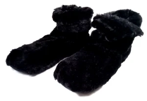 Intelex Warmies,Cozy Plush Women's Slippers, Non-slip Soles, Flaxseed & Lavender - Picture 1 of 8