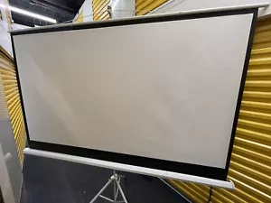 Lot Of 2 Proht 100-Inch Portable Projection Screen W/Pull up Foldable Tripod Sta - Picture 1 of 8