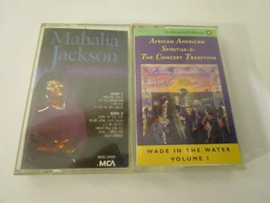 Mahalia Jackson amazing grace + african american spirituals Cassette fu546 - Imagen 1 de 1