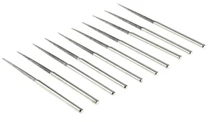 Juego de brocas escarpador de cuentas de diamante cónicas de 2-3/4" joyería artesanal lapidario giratorio - Imagen 1 de 5
