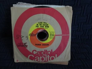 Wanda Jackson – Reckless Love Affair USA 45 - Picture 1 of 2