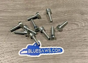 Paquete de 10 SIERRAS AZULES T27 TORX M4x16 tornillos ranurados para Stihl OEM# 9022 313 0680 - Imagen 1 de 3