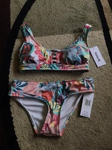 Hurley Swimwear Women's 2pc Swimsuit Set Size S NWT - Picture 1 of 8