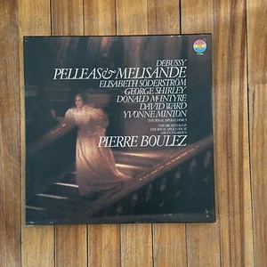 DeBussy: Pelleas & Melisande 3 Vinyl LP Box Set CBS Masterworks Pierre Boulez - Picture 1 of 3