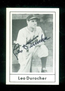 1978 Grand Slam #1 Leo Durocher AUTOGRAPHED COA