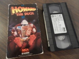 HOWARD THE DUCK VHS MCA 1987 THOMAS DOLBY GEORGE LUCAS ORIGINAL RELEASE CULT - Picture 1 of 2