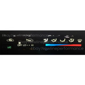 White Climate Control AC LED Bulb Kit For Toyota 4Runner Pickup Truck 1989-1995 - Picture 1 of 3