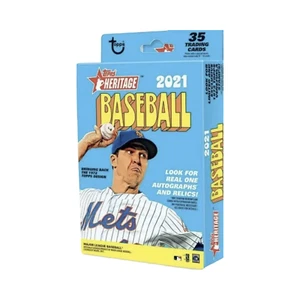 2021 Topps Heritage Baseball Hanger Box (35 Cards) - Picture 1 of 1