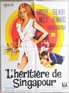 AFFICHE 60X80 CM/L'HÉRITIÈRE DE SINGAPOUR/PRETTY POLLY/HAYLEY MILLS/GUY GREEN - Picture 1 of 1