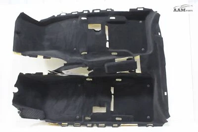 AUDI A6 C7 2012-2018 ALFOMBRILLA DELANTERA ALFOMBRILLA REVESTIMIENTO NEGRO OEM Foto 1 de 4