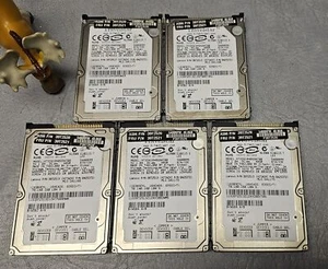 39T2520 39T2521 Travelstar 40GB HDD Hard Drive Lot of 5 - Picture 1 of 4