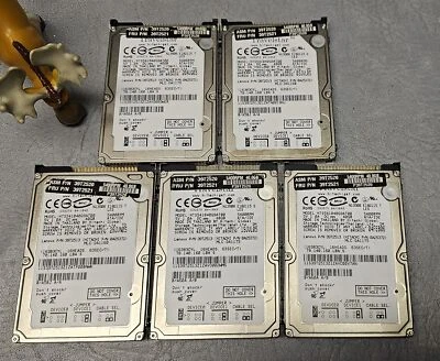 39T2520 39T2521 Travelstar 40GB HDD Hard Drive Lot of 5 - Image 1 of 4