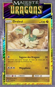 Draïeul - SL07.5:Majesté des Dragons - 51/70 - Carte Pokemon Française - Picture 1 of 1
