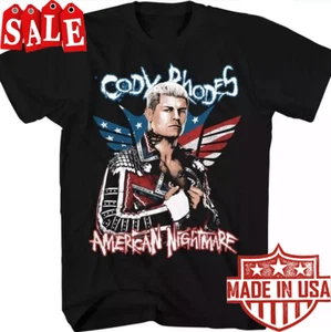 Rare Cody Rhodes Shirt Black Gift For Fans Men Women S-5XL T-Shirt - Picture 1 of 5