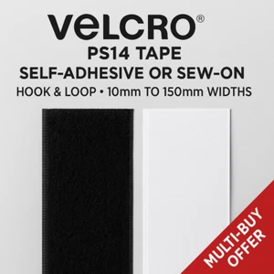 VELCRO® PS14 Klettband - selbstklebend oder aufnähen - 10 mm bis 150 mm Breite - Bild 1 von 20