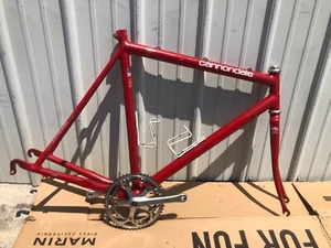 Cannondale Road Bike Frame- 59cm Aluminum frame- made in USA- Dura Ace- 700c - Picture 1 of 24