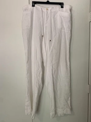 Lauren Ralph Lauren Women's Size 16W 100% Pure Linen Pants - Image 1 of 4