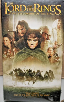LORD OF THE RINGS FELLLOWSHIP OF THE RING Big Box VHS Video Tape TOLKIEN - Image 1 of 3
